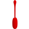 Pretty Love - Oeuf Vibrant Rechargeable Kirk Rouge